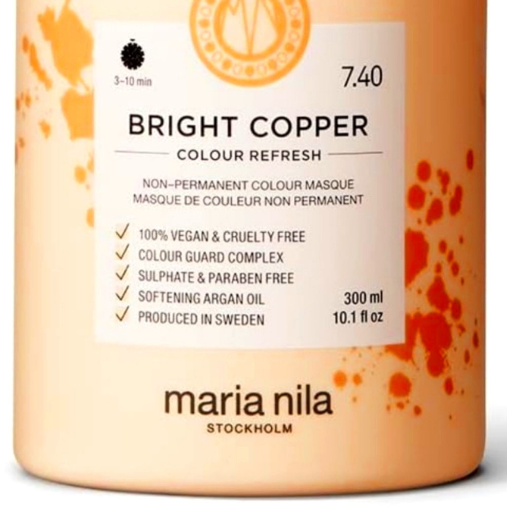 Maria Nila Colour Refresh Bright Copper  300 ml New